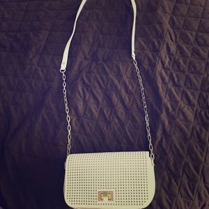 Sold 🎁Banana Republic White cross body purse.
